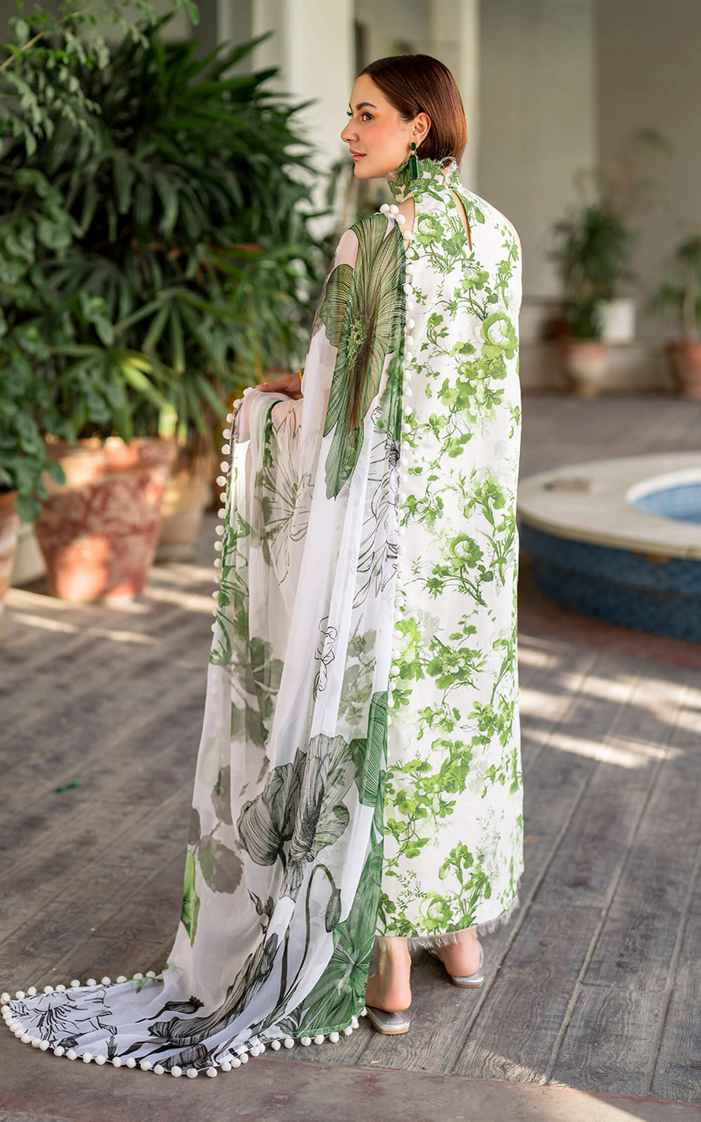 Asifa & Nabeel Printed Lawn 3 Piece