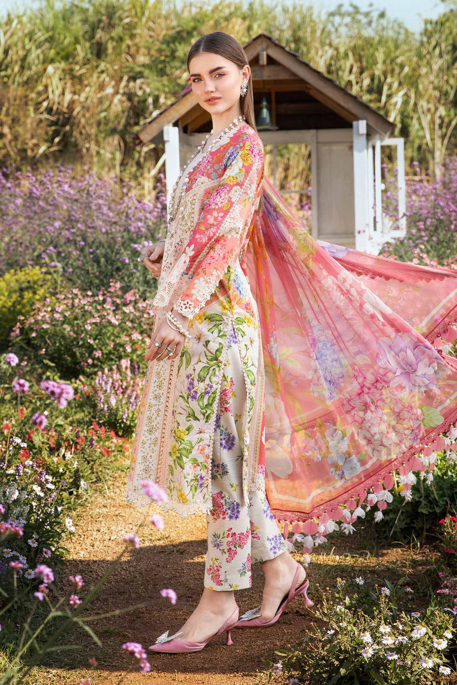 Maria B. Lawn 3 pc