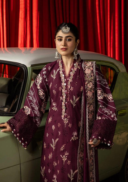 Kahf 3piece LUXURY LAWN EMBROIDERED DRESS