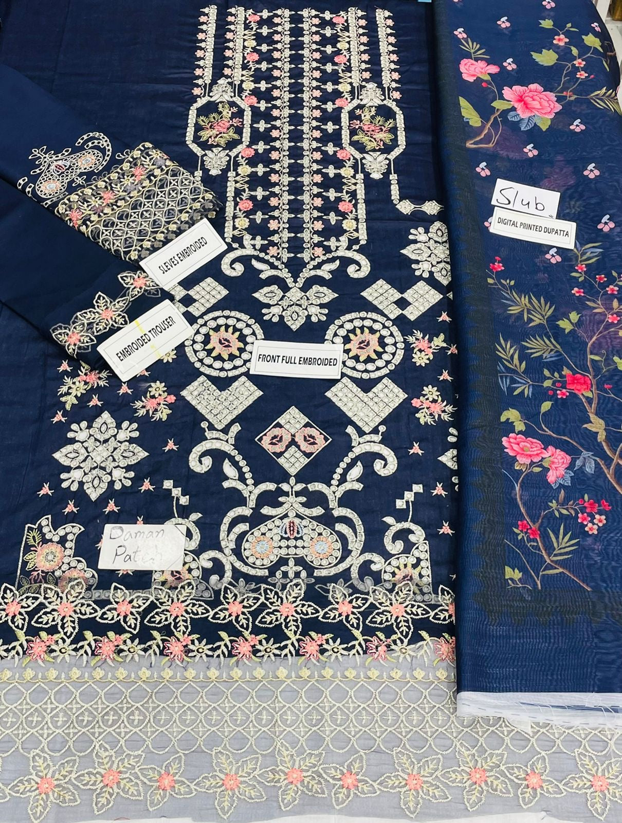 Qalamkar Luxury 3 Pc