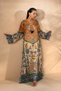Ethnic Silk Kaftan style 2pc
