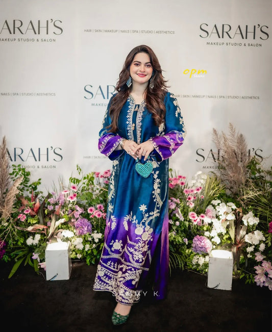 Minal Khan Silk 3pc