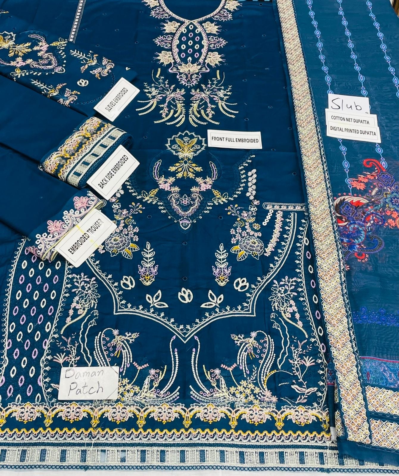 Qalamkar Luxury 3 Pc