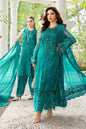 Chiffon Embroidered 3pc Adticle With 3d Work