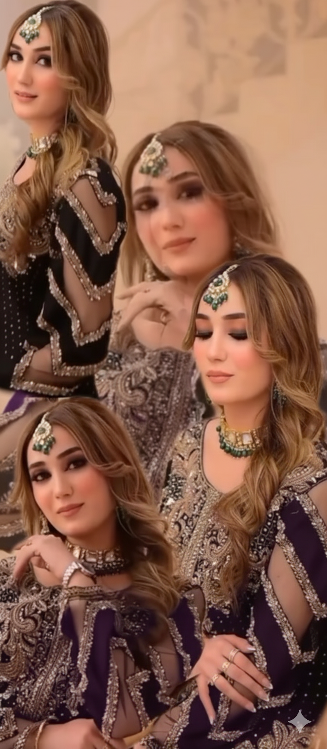 3 pc Velvet Dress Aneelas Velvet