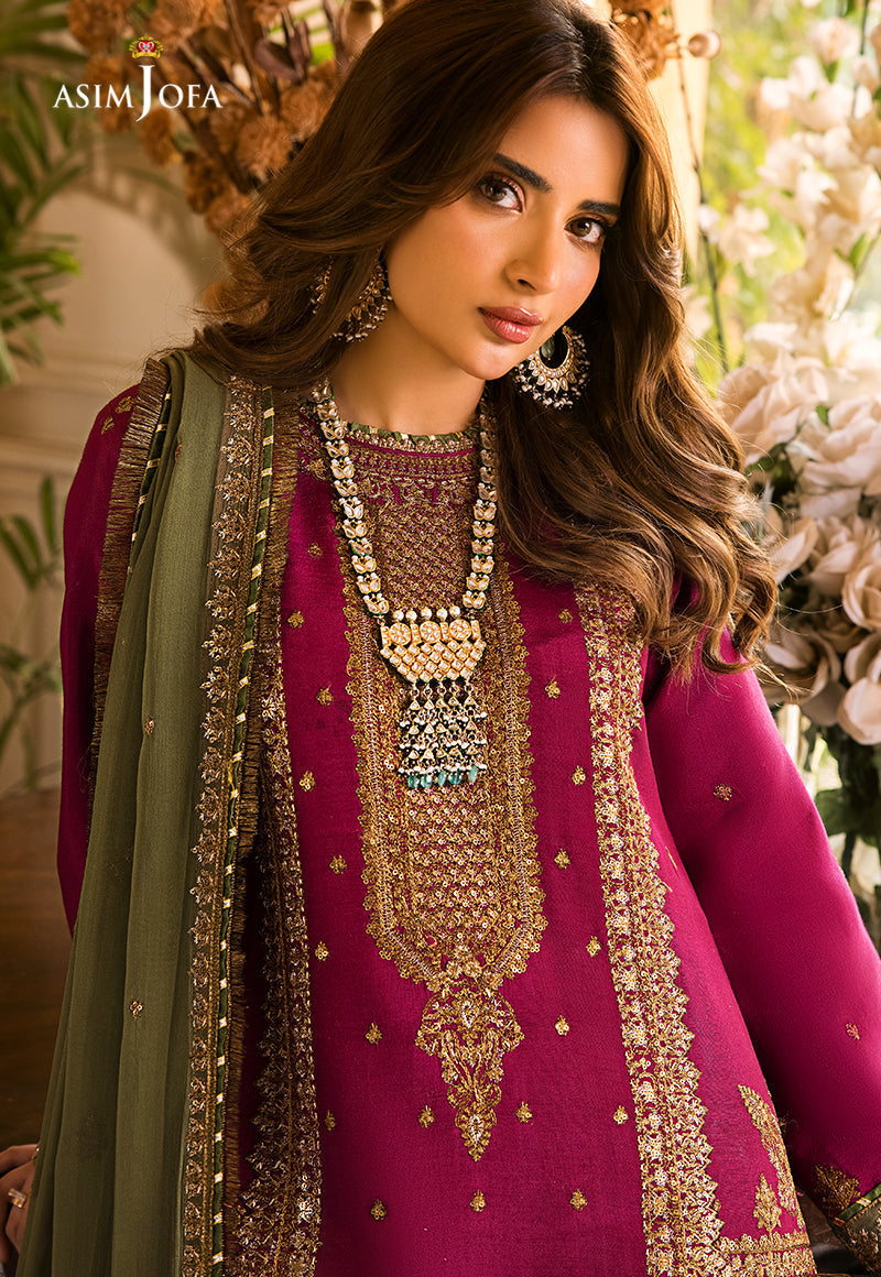 Asim Jofa Luxury Chiffon Embroidered 3pc