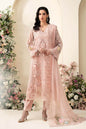 Dhanak Embroidered Luxury 3pc Article With Khaddi Net Dupatta MB