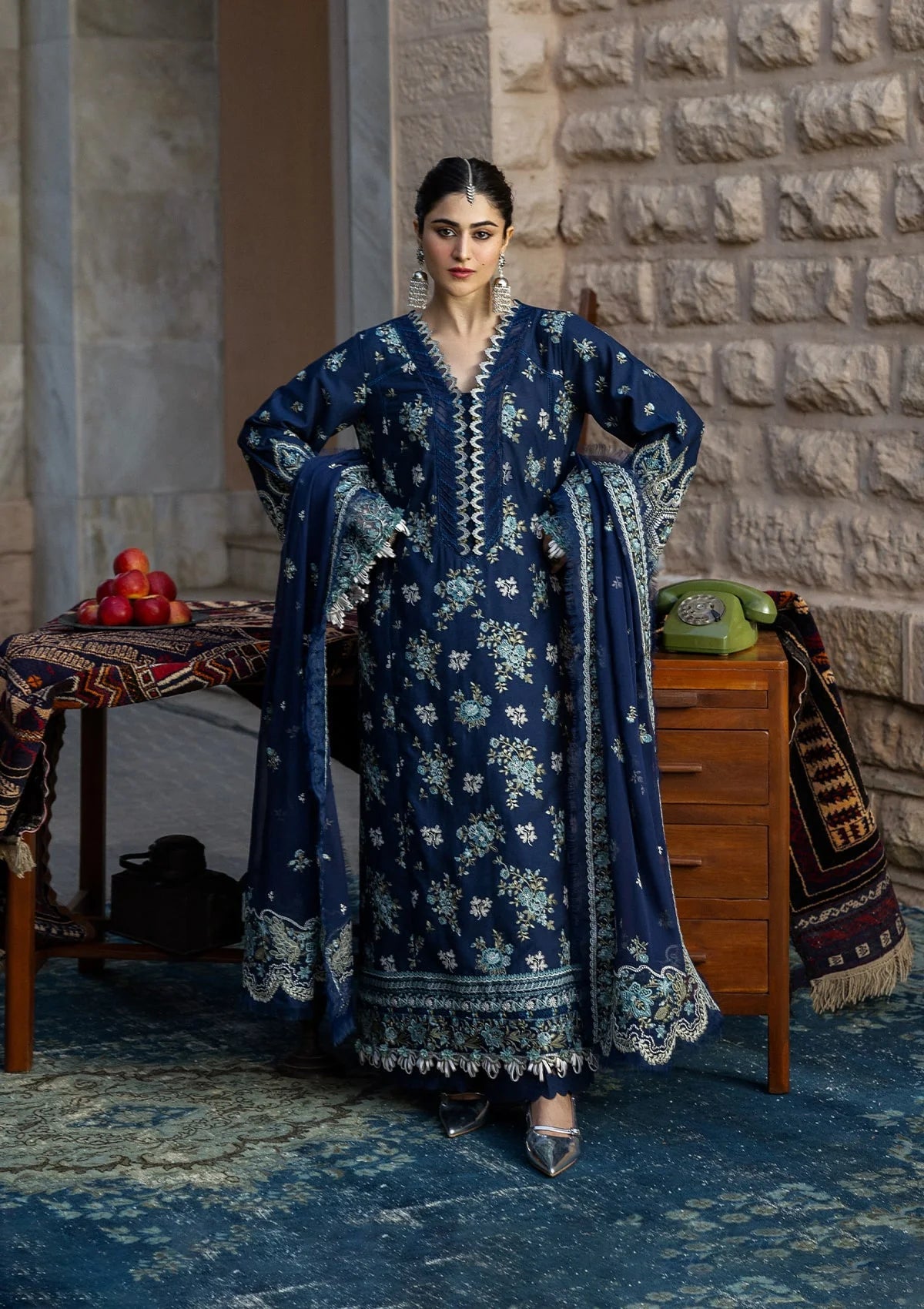 Kahf Premium Luxury Embroidered 3 Pc