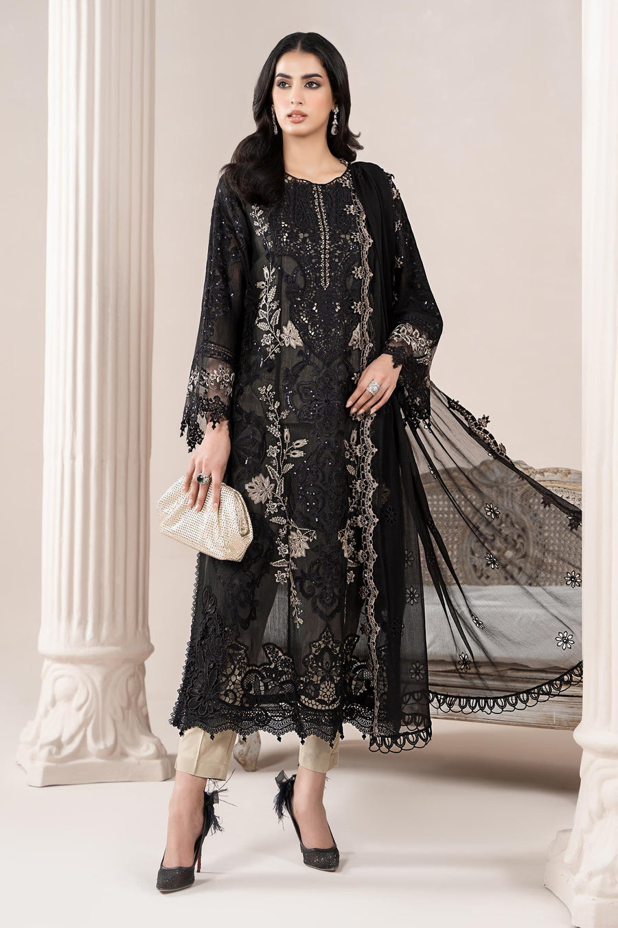 Maria B. Luxury Lawn 3 Pc