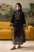Batik Luxury Embroidered 3 Piece With Embroidered Patches and Embroidered Khaddi Net Duppata