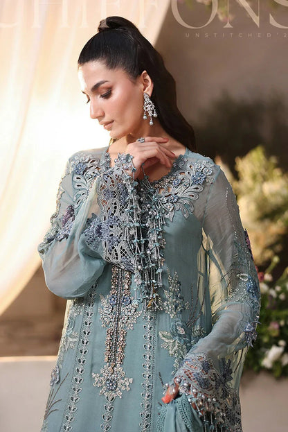 Charizma Luxury Embroidered Chiffon 3pc