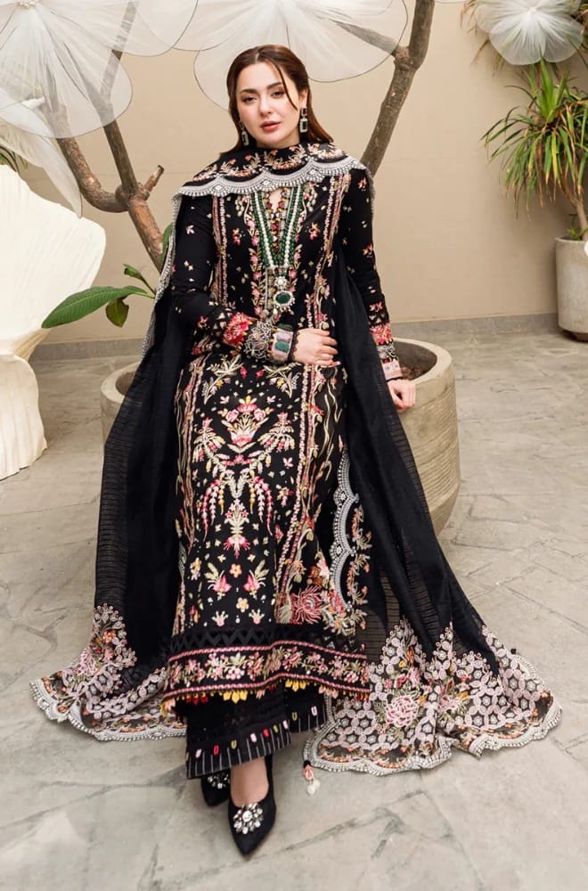 Qalamkar Luxury Lawn 3 Pc