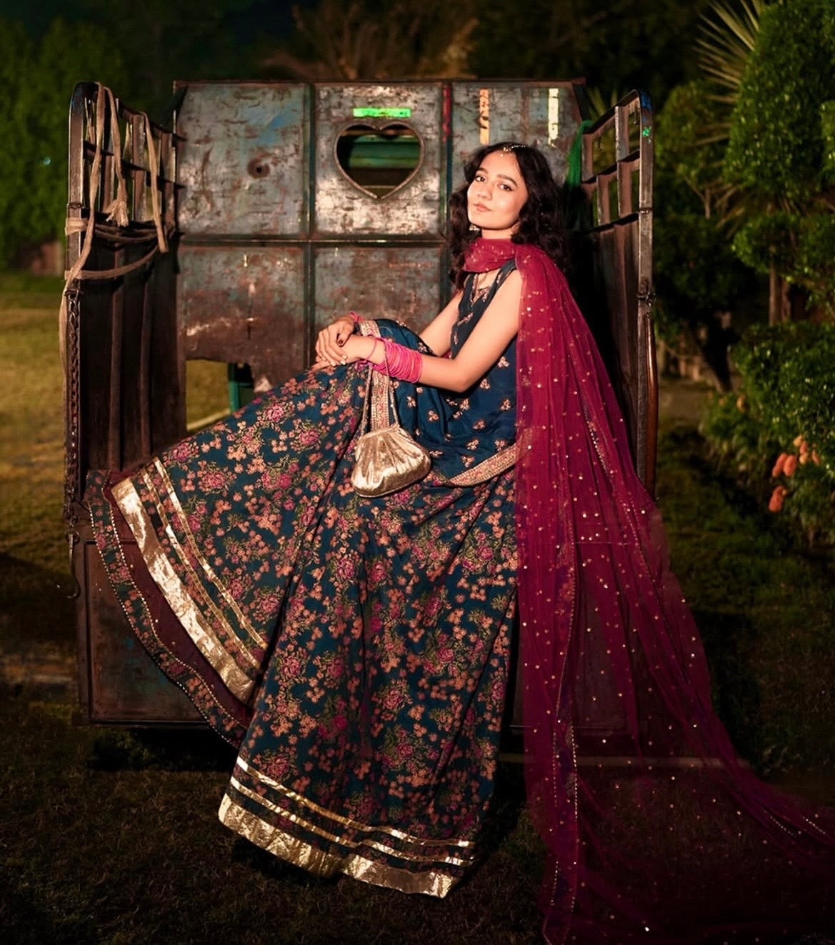 Maria Ali Silk 3 pc