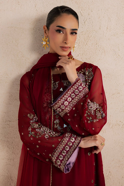 Silk Embroidered 3pc Article