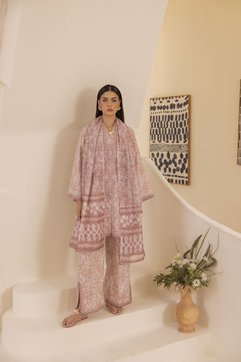 Mohagni Printed 3 Pc Lawn