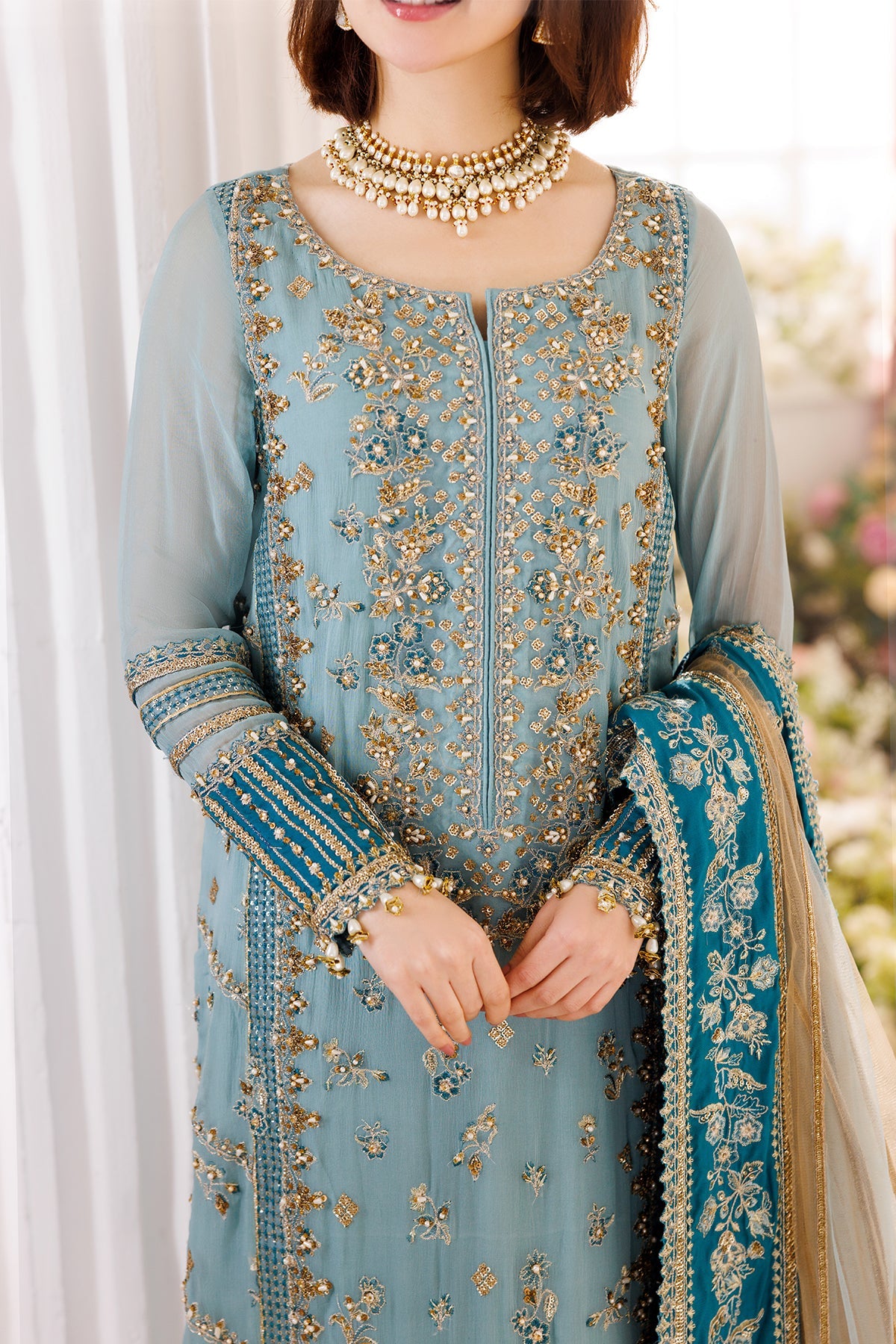 Charizma Luxury Chiffon 3pc Hania Amir