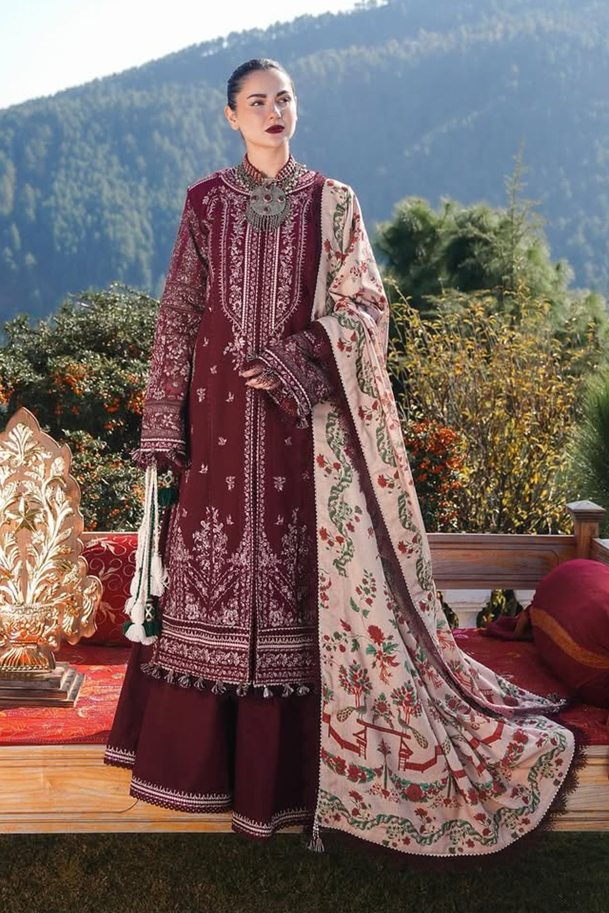 Hussain Rehar Dhanak 3 Piece