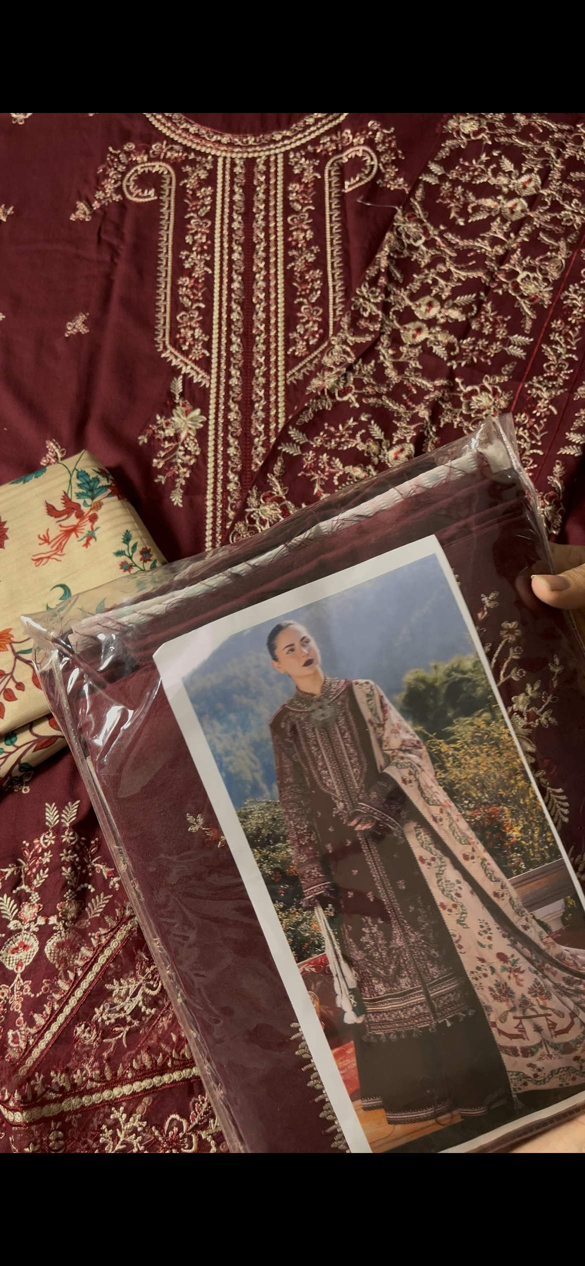 Hussain Rehar Dhanak 3 Piece