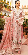 Elaf Luxury Dhanak Embroidered 3 Piece with Heavy Embroidered Duppata