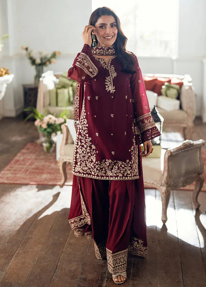 Zara ShahJahan Silk 3 pc