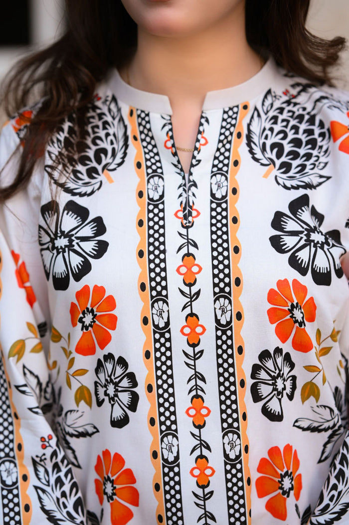 Silk Digital Printed Co-Ord (2 Piece) Trending Design