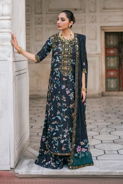 Iznik Printed Lawn 3 Piece