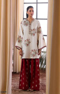 Ethnic Silk Embroidered 3 Piece - Maryam Collection
