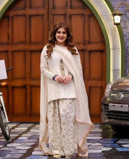 Ethnic Silk luxury 3pc Article Kubra khan