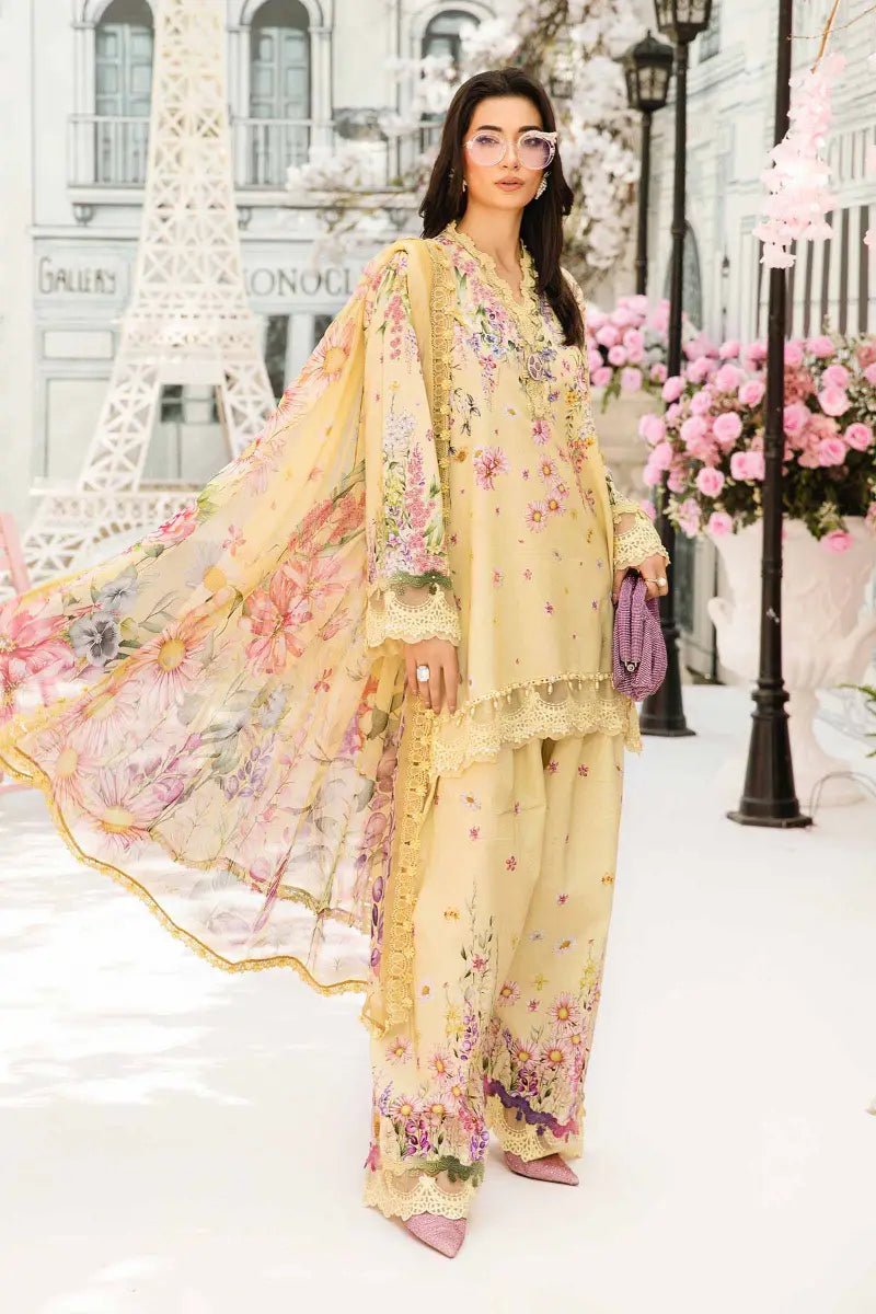Maria B. Lawn 3 Piece