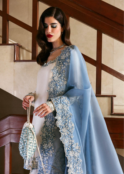 Hussain Rehar Shamos Handmade Embroidered Luxury 3pc