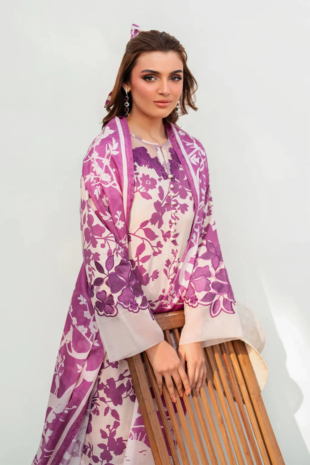 Maria B. Lawn 3 Piece